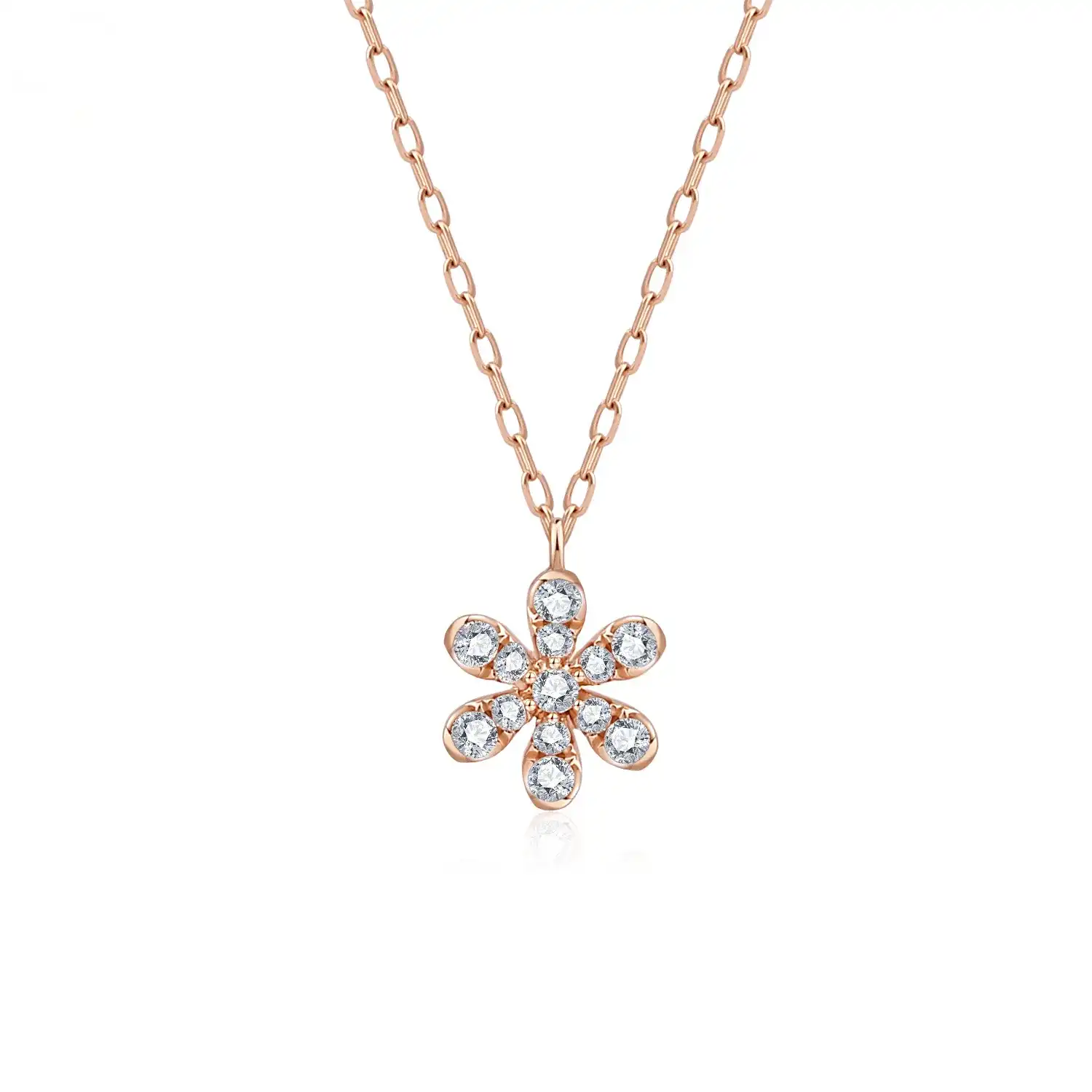 Crocus Diamond Necklace - King David #