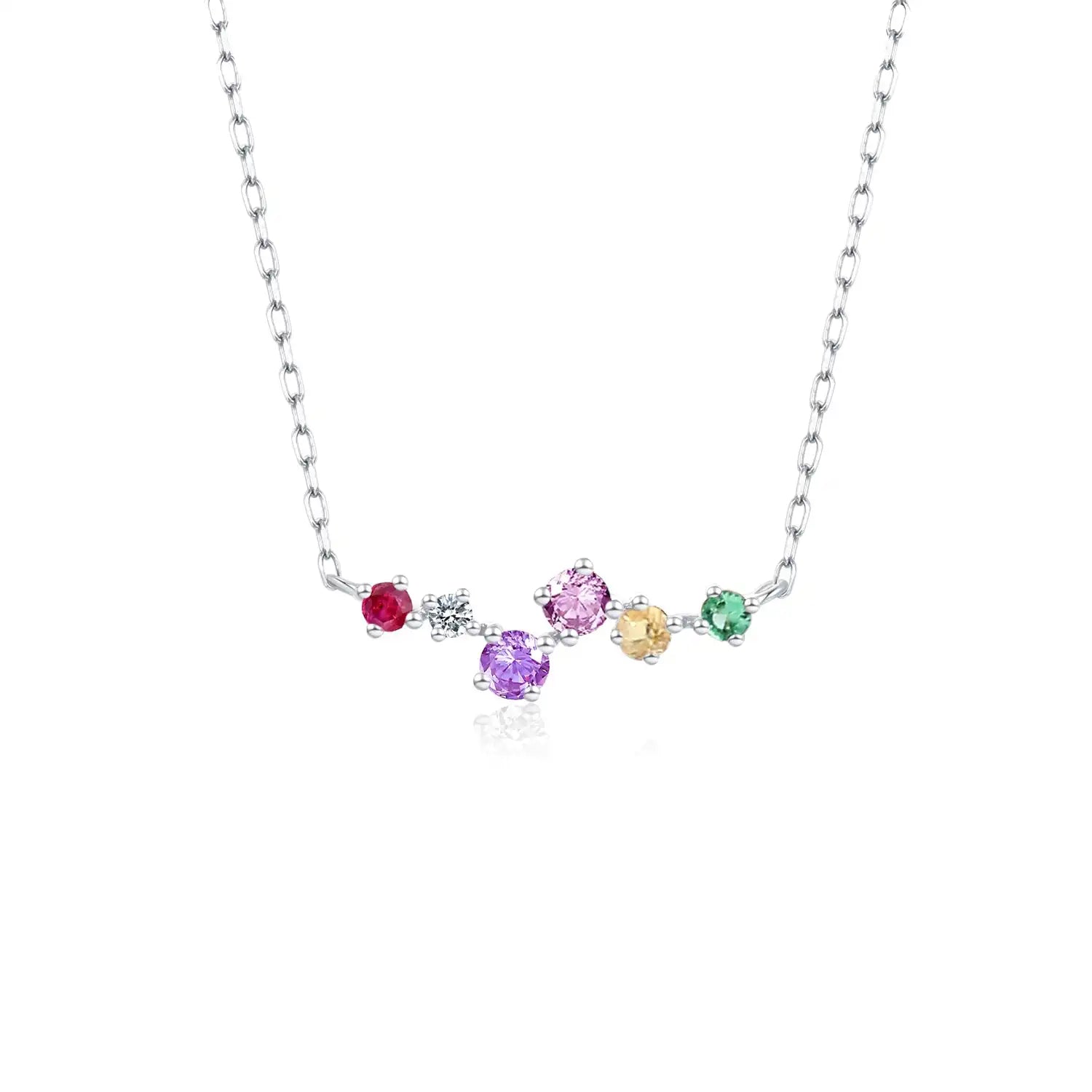 Devina Multi-Gem Diamond Necklace