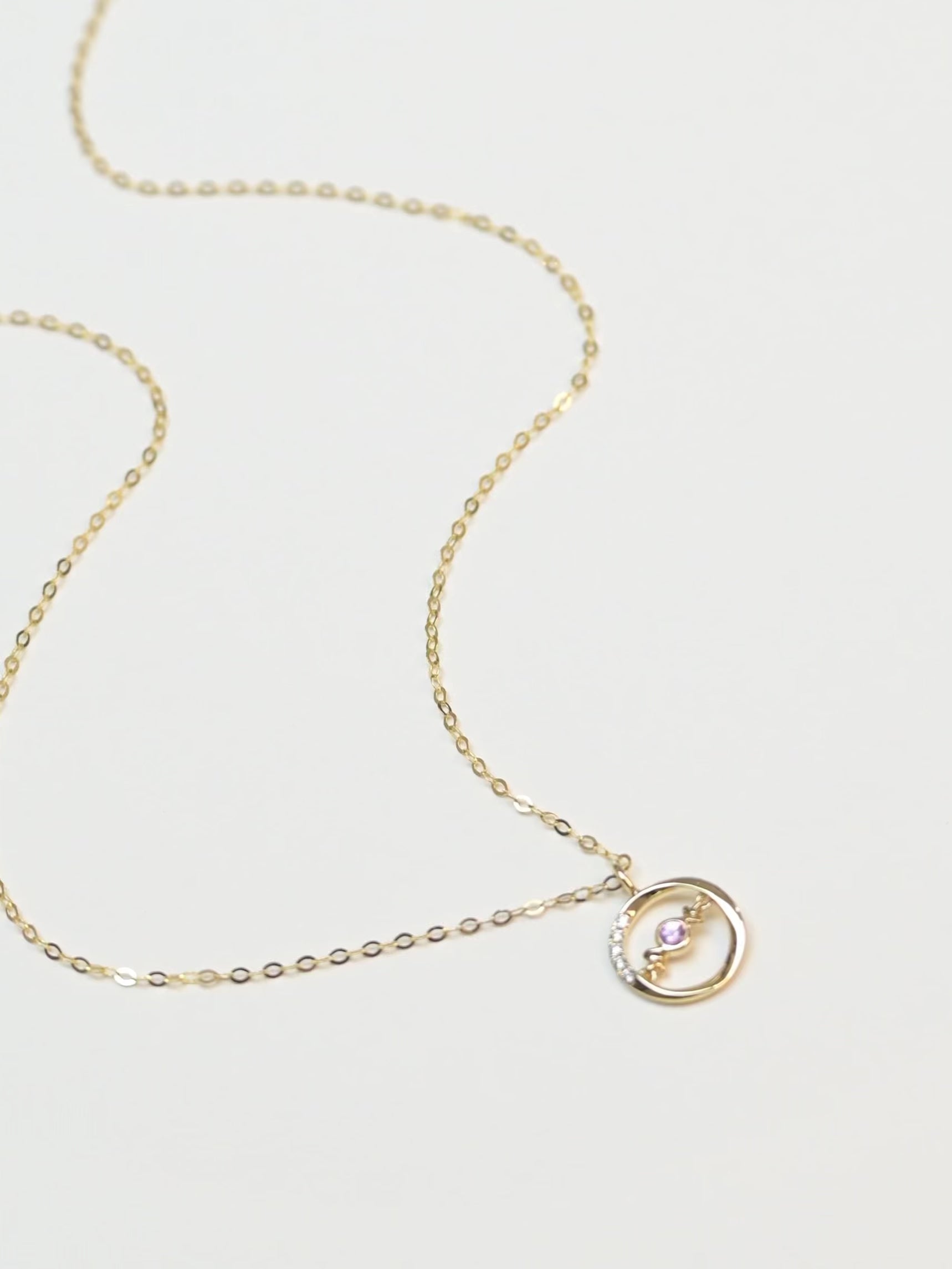 Maacah Pink Sapphire Necklace Video 